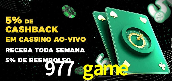Promoções do cassino ao Vivo 977 game